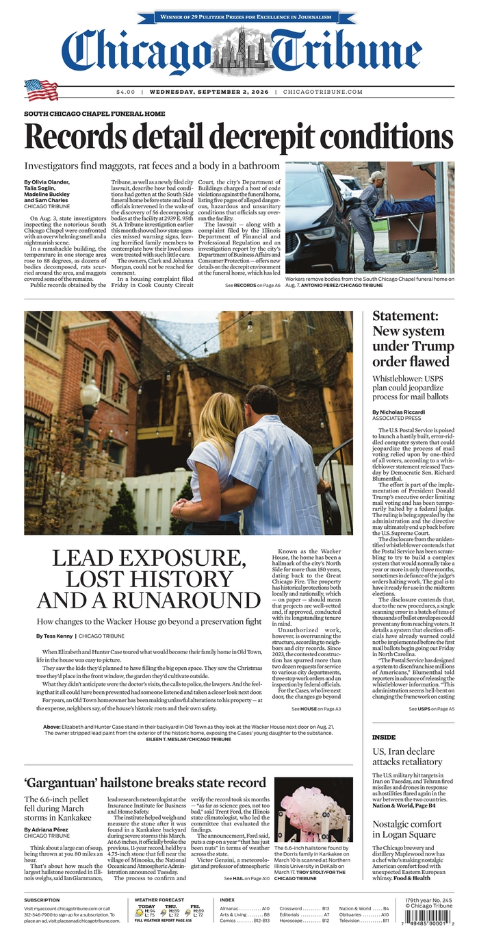 Chicago Tribune-02092026