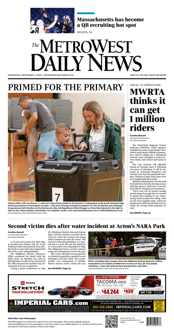 Metro West Daily News-02092026