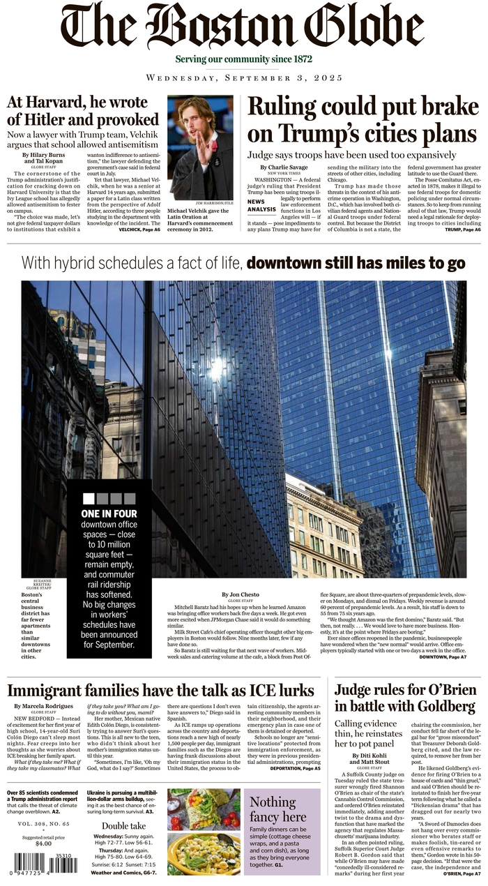 The Boston Globe-03092025