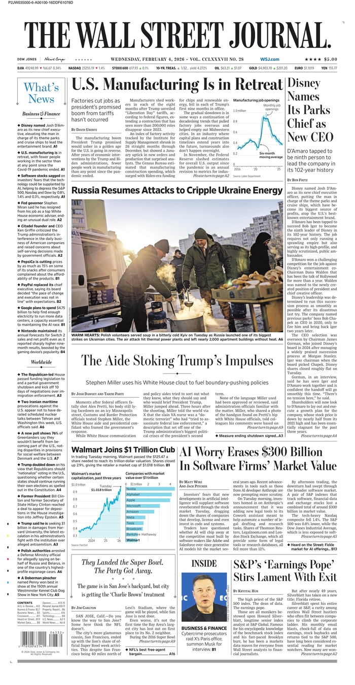 The Wall Street Journal-04022026