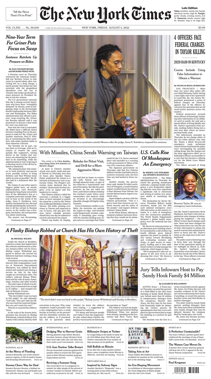 The New York Times-05082022