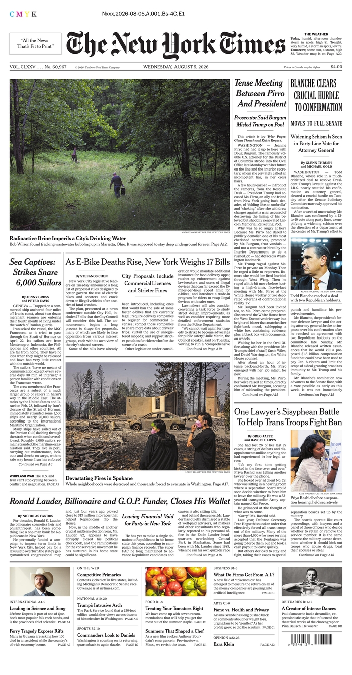 The New York Times-05082026