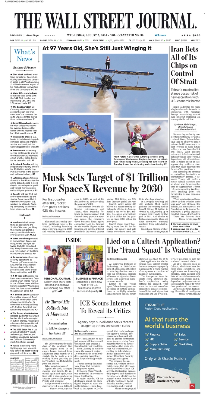 The Wall Street Journal-05082026