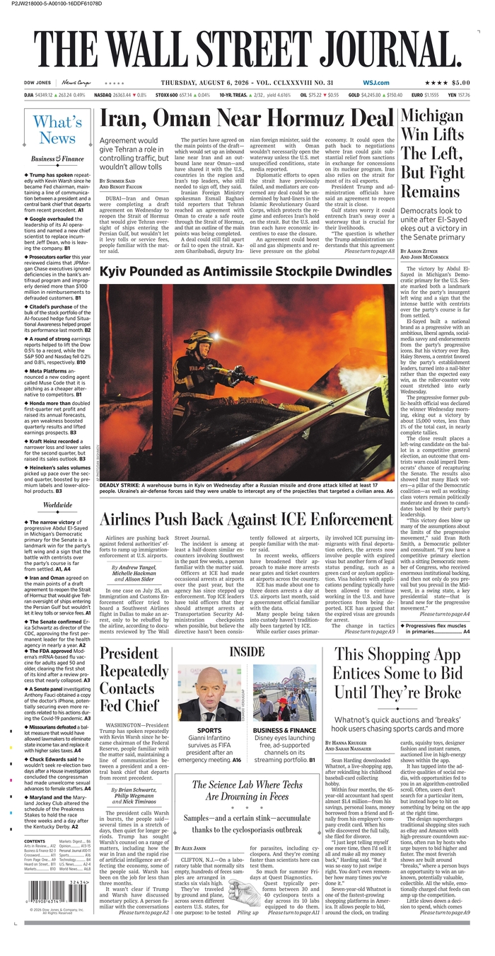 The Wall Street Journal-06082026