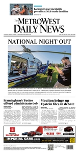 Metro West Daily News
