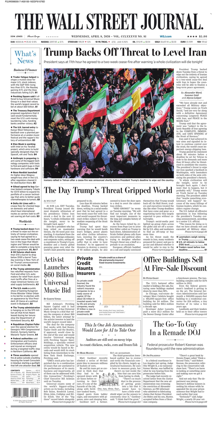 The Wall Street Journal-08042026