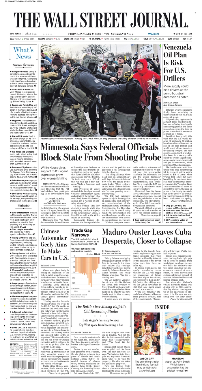 The Wall Street Journal-09012026