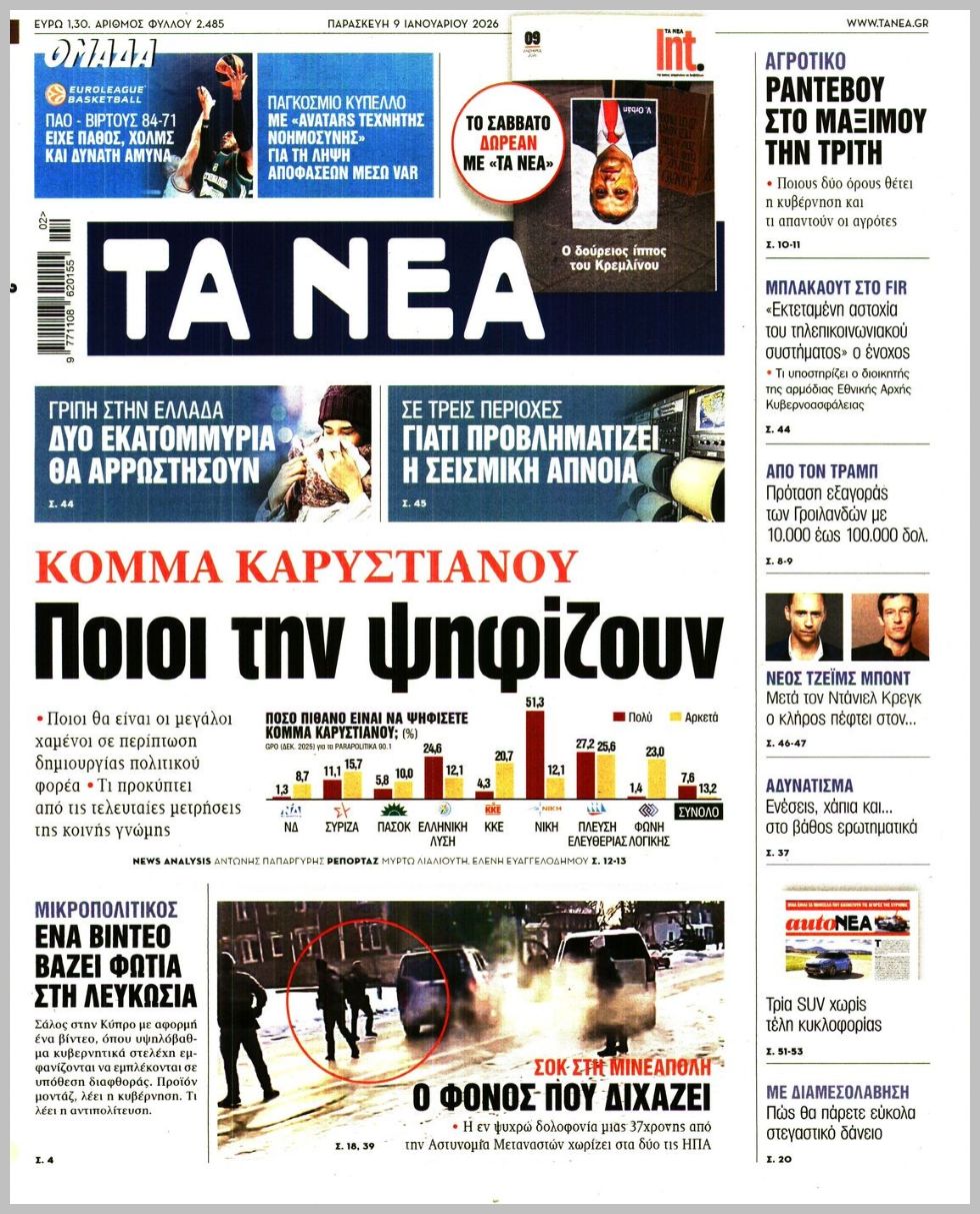 Τα Νέα-09012026