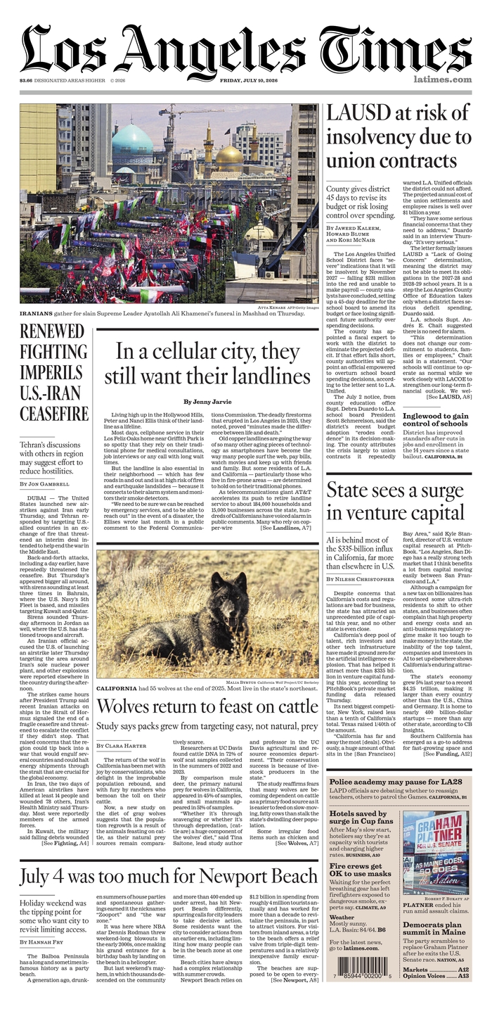 Los Angeles Times-10072026