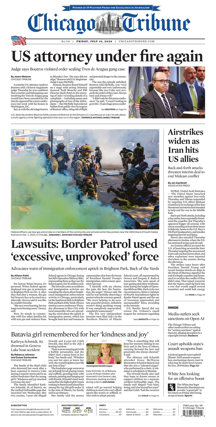 Chicago Tribune-10072026