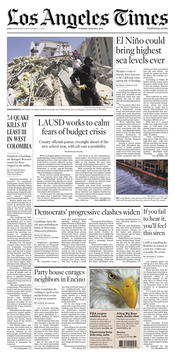 Los Angeles Times-11082026