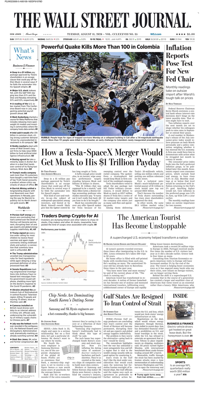 The Wall Street Journal-11082026