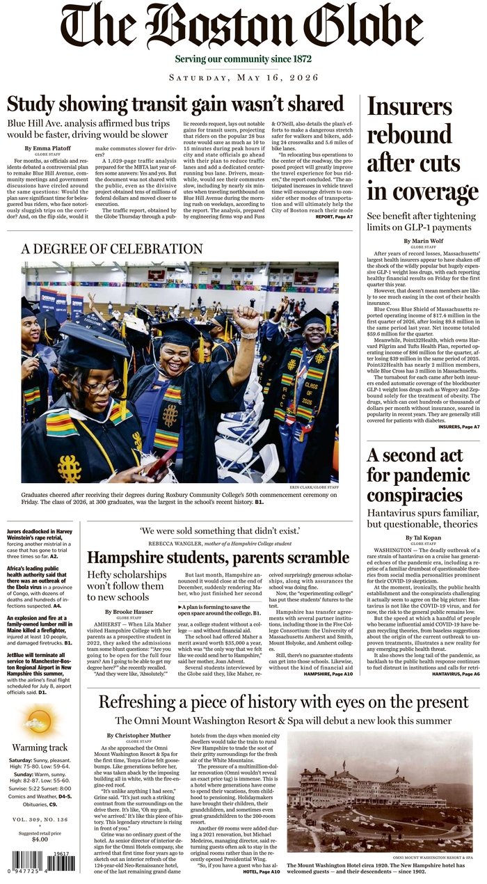 The Boston Globe-16052026