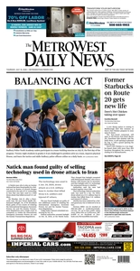 Metro West Daily News