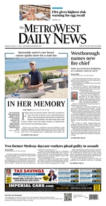 Metro West Daily News