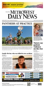 Metro West Daily News