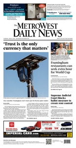 Metro West Daily News