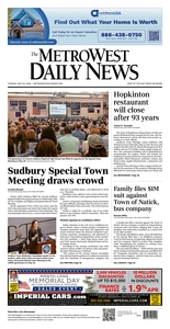 Metro West Daily News