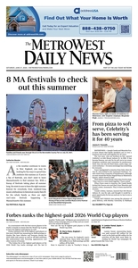 Metro West Daily News