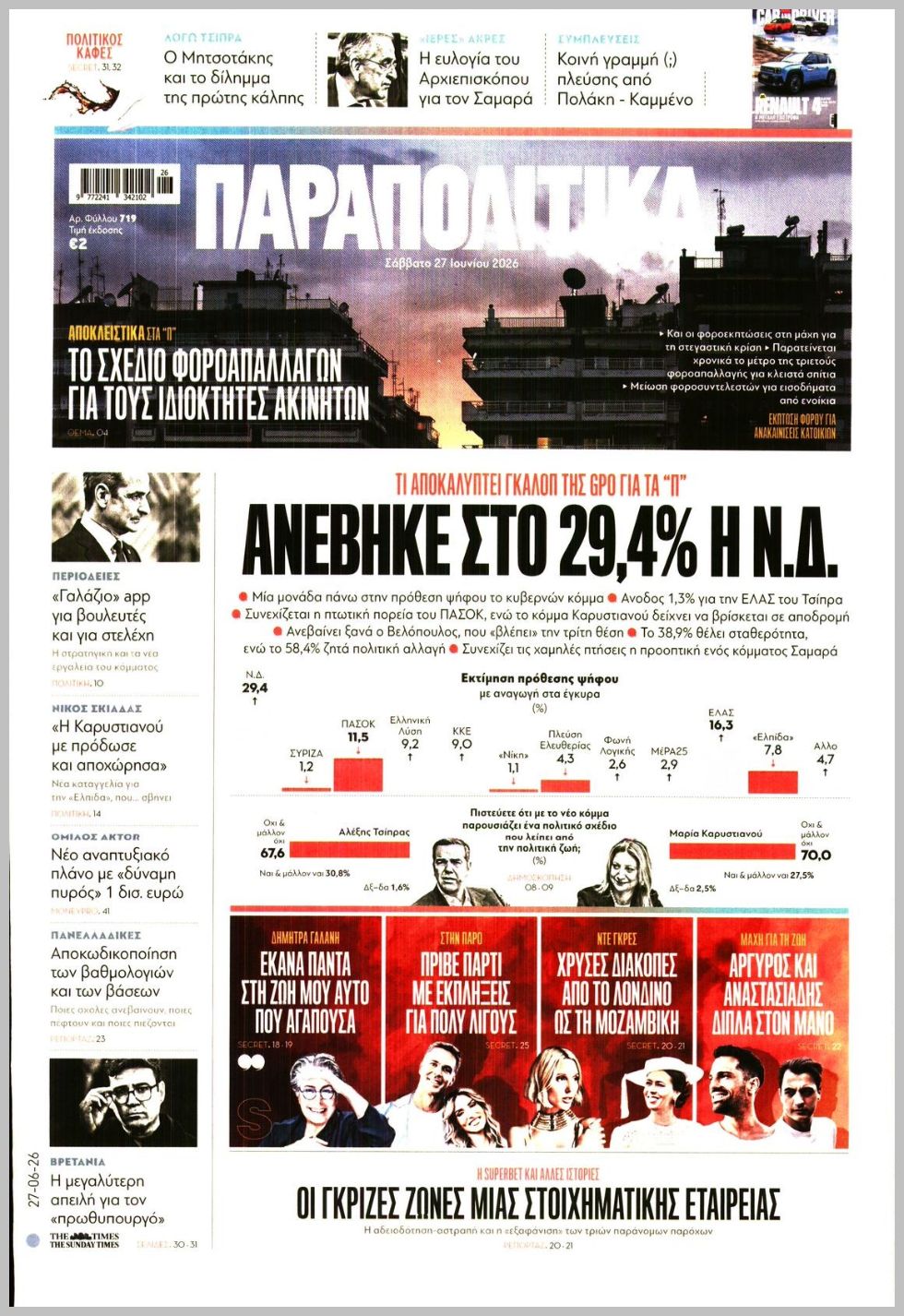 Παραπολιτικά-27062026