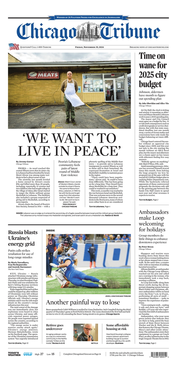 Chicago Tribune-29112024