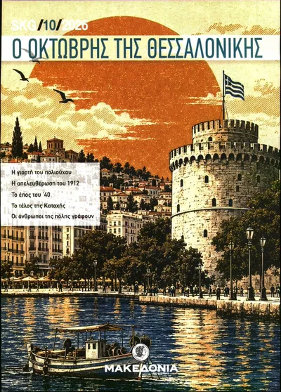 Πρωτοσέλιδο ΜΑΚΕΔΟΝΙΑ ΤΗΣ ΚΥΡΙΑΚΗΣ - ΕΙΔΙΚΗ ΕΚΔΟΣΗ - Κυριακή, 25 Οκτωβρίου 2026